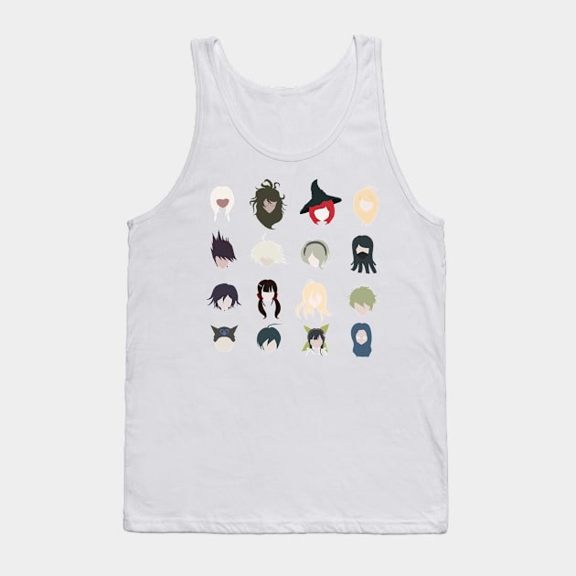 danganronpa v3 cast minimalistic Tank Top by katanaballs